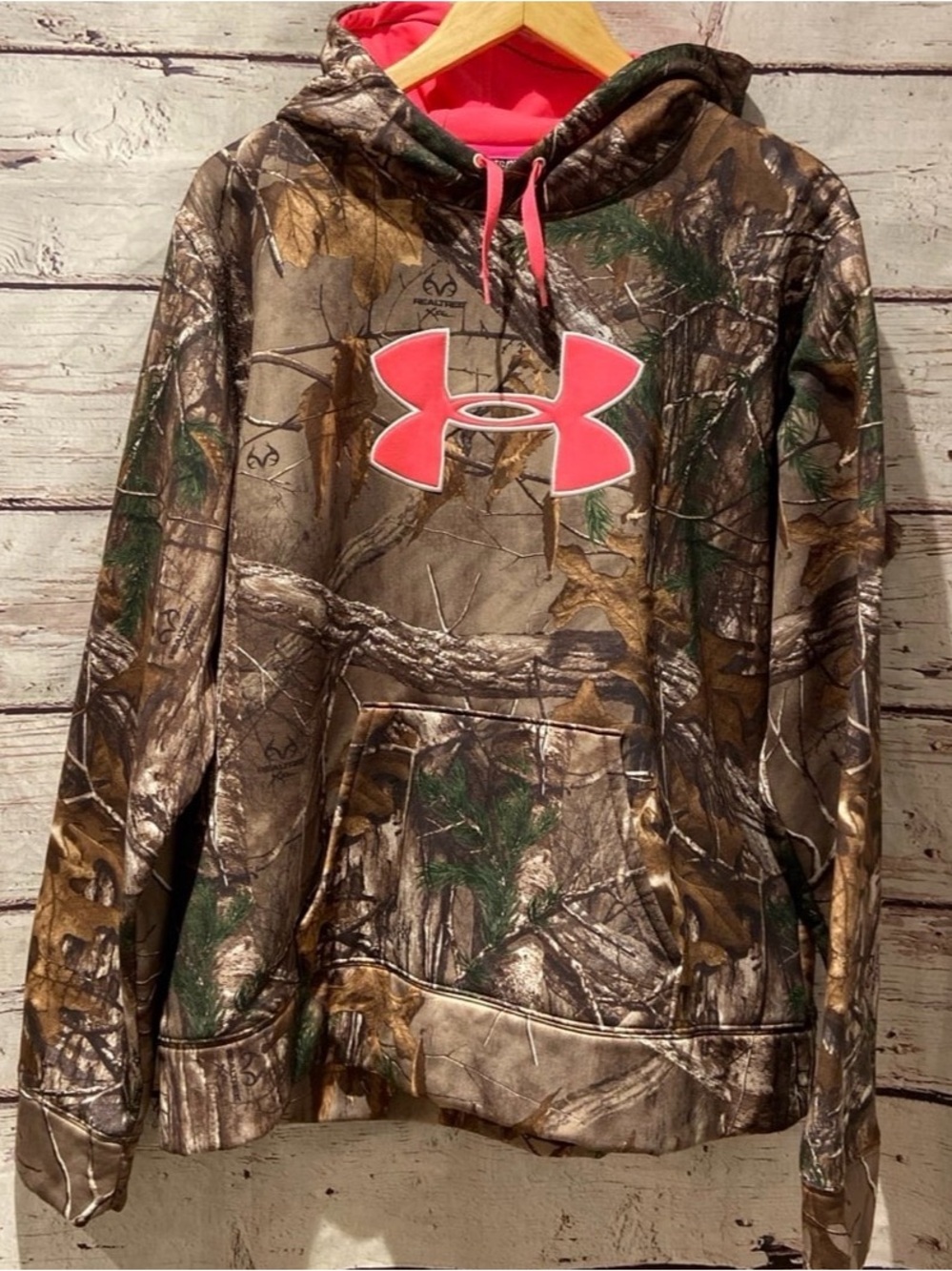 Under Armour Realtree Camo Pink Hoodie